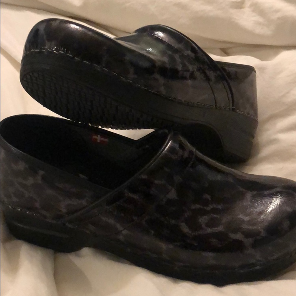 Lightly worn Sanita clogs